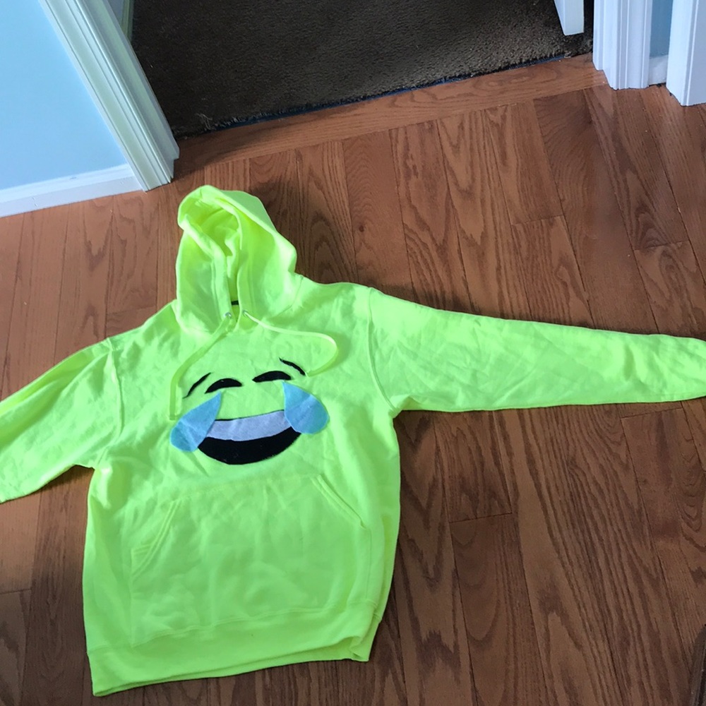 Laughing face emoji sweatshirt 😂